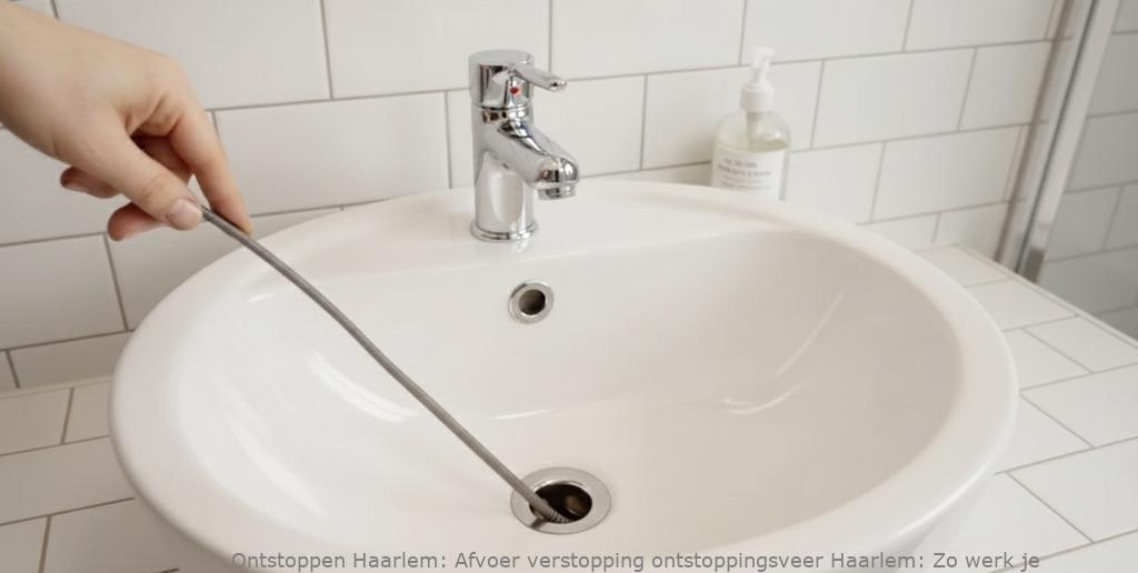 Afvoer verstopping ontstoppingsveer Haarlem: Zo werk je
