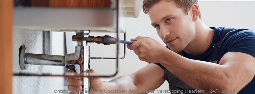 Gootsteen demonteren verstopping Haarlem | 24/7 Spoed