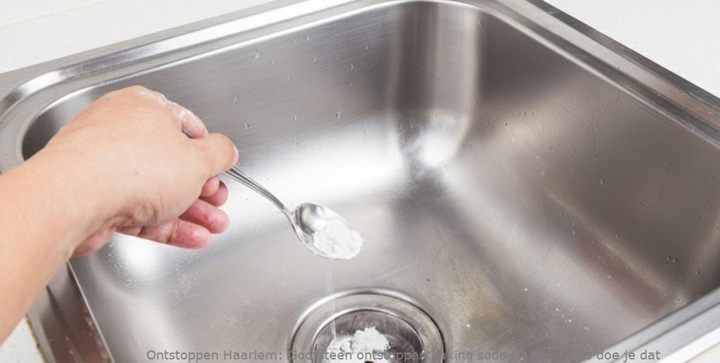 Gootsteen ontstoppen baking soda Haarlem: Zo doe je dat