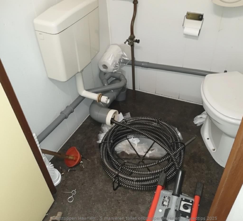 5 manieren toilet ontstoppen Haarlem: spoedtips 2025