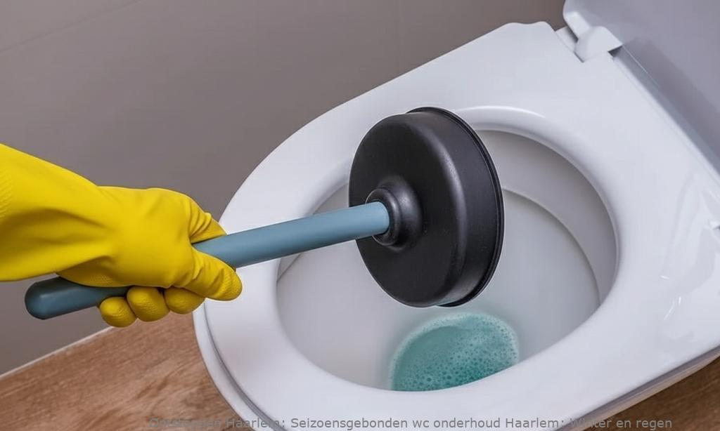 Seizoensgebonden wc onderhoud Haarlem: Winter en regen