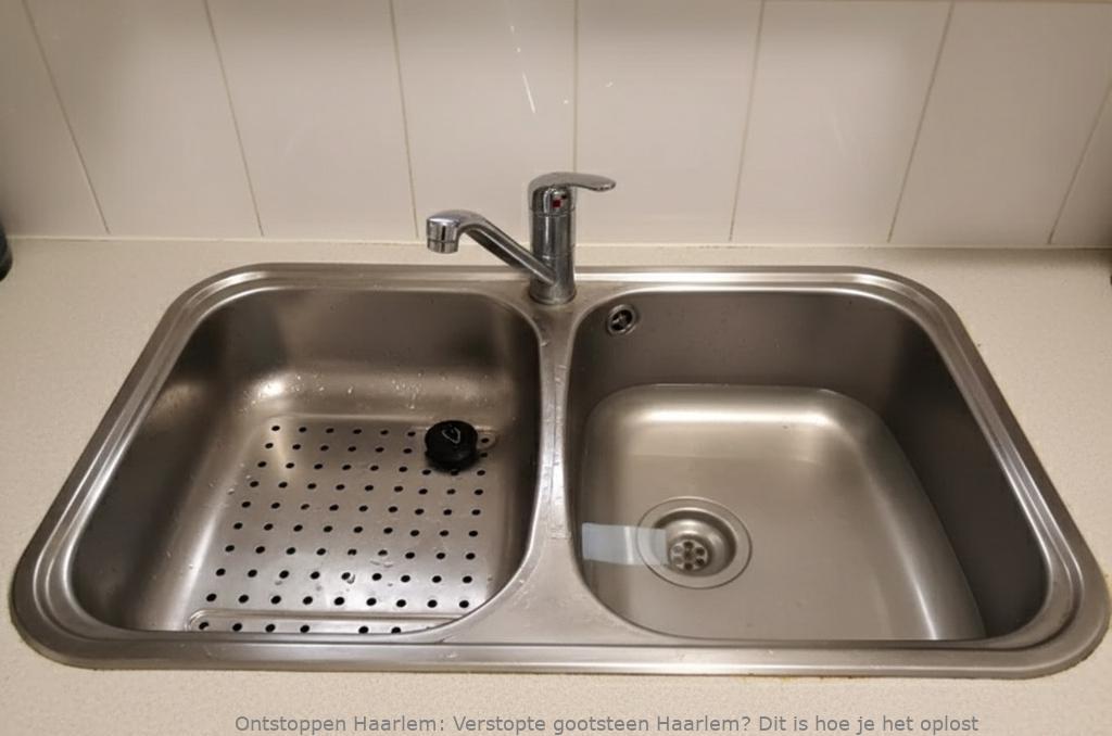 Verstopte gootsteen Haarlem? Dit is hoe je het oplost