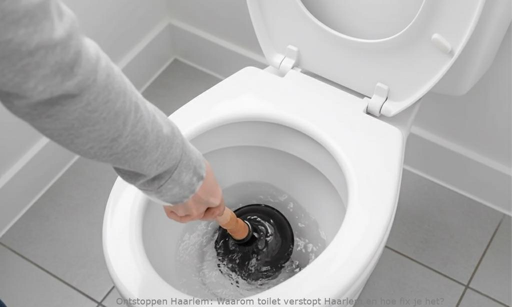 Waarom toilet verstopt Haarlem en hoe fix je het?